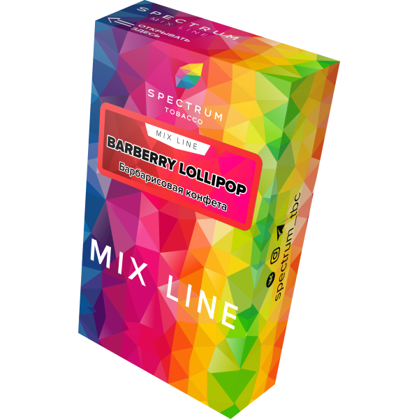 Табак Spectrum Mix Line Barberry Lollipop 40 грамм в Челябинске