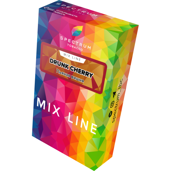 Табак Spectrum Mix Line Drunk Cherry 40 грамм в Челябинске