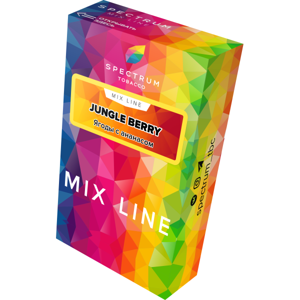 Табак Spectrum Mix Line Jungle Berry 40 грамм в Челябинске