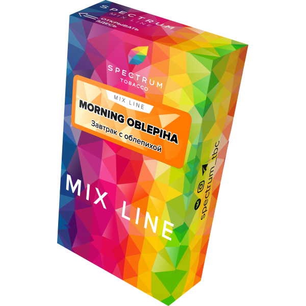 Табак Spectrum Mix Line Morning Oblepiha 40 грамм в Челябинске