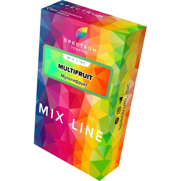 Табак Spectrum Mix Line Multifruit 40 грамм в Челябинске