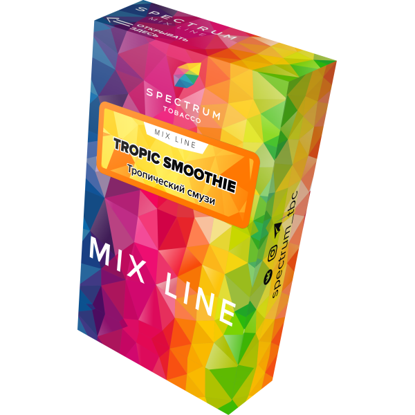 Табак Spectrum Mix Line Tropica Smoothie 40 грамм в Челябинске