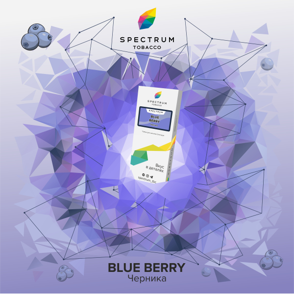 Табак Spectrum Classic Blue Berry 100 грамм в Челябинске