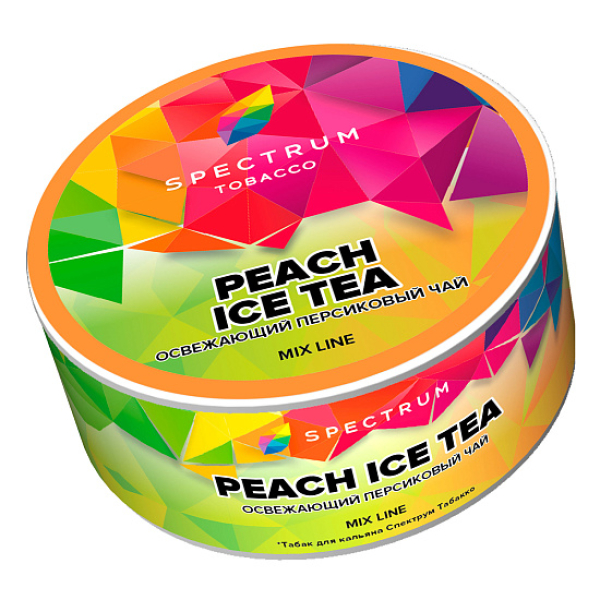Табак Spectrum Mix Line Peach ice tea (Освежающий персиковый чай) 25 гр в Челябинске