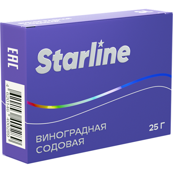 Табак Starline Виноградная содовая 25 гр в Челябинске