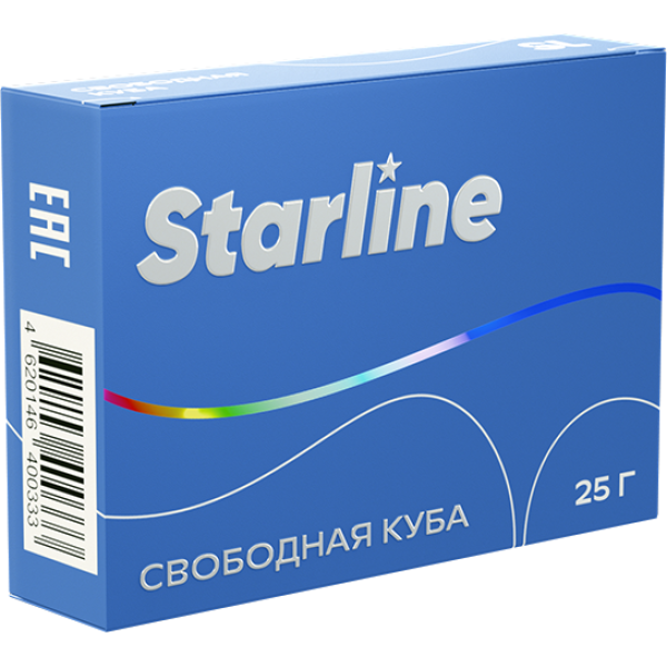 Табак Starline Свободная куба 25 гр в Челябинске