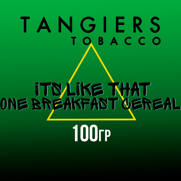 Табак Tangiers BIRQUIQ ITS LIKE THAT ONE BREAKFAST CEREAL 100 гр в Челябинске