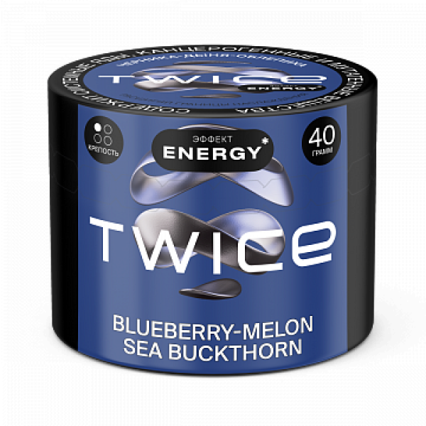Табак TWICE Blueberry Melon Sea Buckthorn (Черника Дыня Облепиха) 40 гр в Челябинске