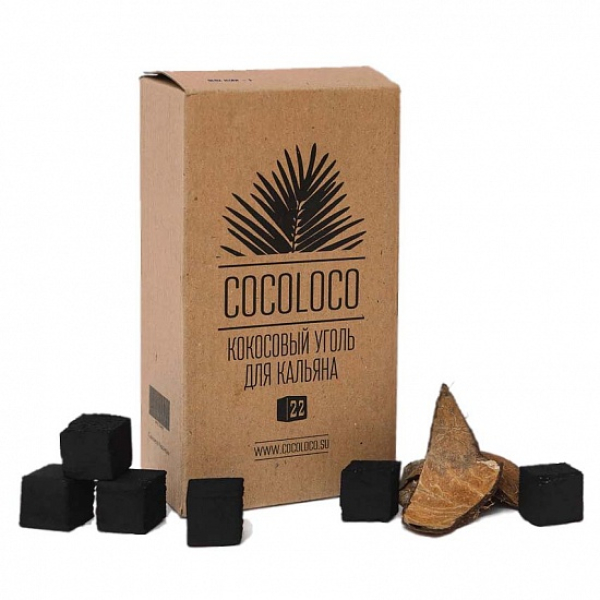 Кокосовый уголь Cocoloco 22мм в Челябинске