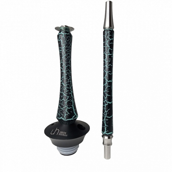Кальян Union Hookah Sleek Кракле голубой в Челябинске