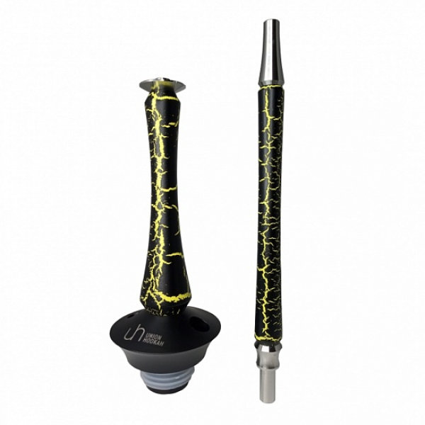 Кальян Union Hookah Sleek Кракле желтый в Челябинске