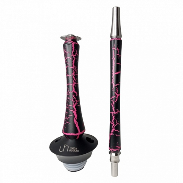 Кальян Union Hookah Sleek Кракле розовый в Челябинске