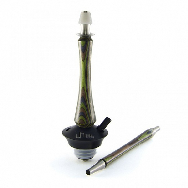 Кальян Union Hookah Sleek Ламинат зеленый в Челябинске