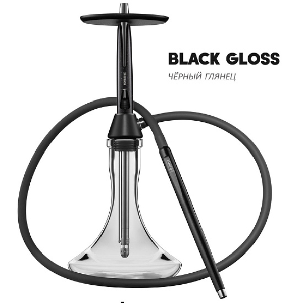 Кальян Koress K3 Black Gloss (Черный, 48 см) в Челябинске