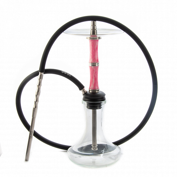 Кальян Y.K.A.P. Mini STR M3 (Розовый, 39 см) в Челябинске