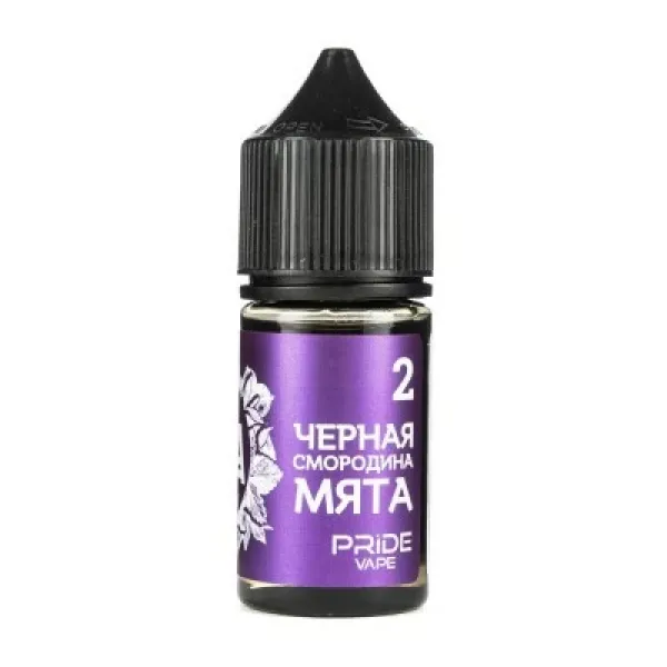 Жидкость Pride Vape Tea Salt Черная смородина мята 30 мл в Челябинске