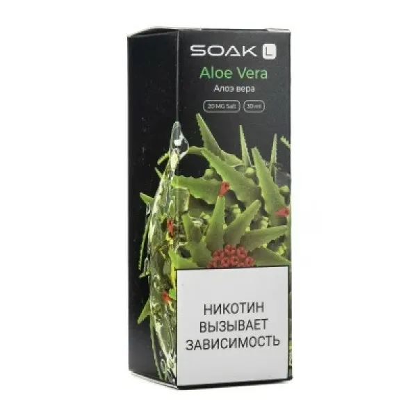 Жидкость SOAK L Aloe Vera 30 мл в Челябинске