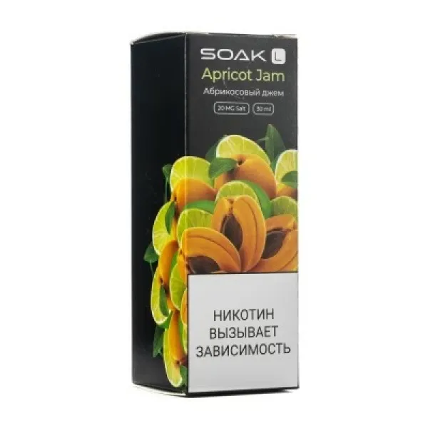 Жидкость SOAK L Apricot Jam 30 мл в Челябинске