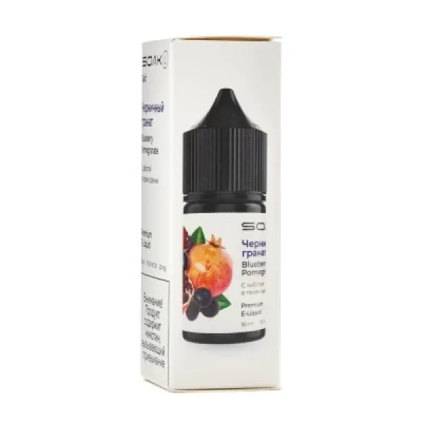 Жидкость SOAK L Blueberry Pomegranate 30 мл в Челябинске