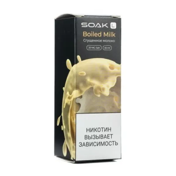 Жидкость SOAK L Boiled Milk 30 мл в Челябинске