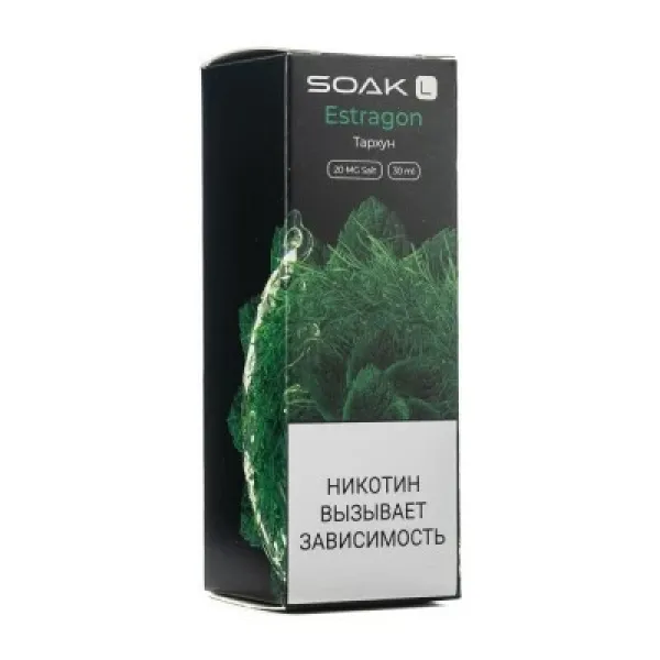 Жидкость SOAK L Estragon 30 мл в Челябинске