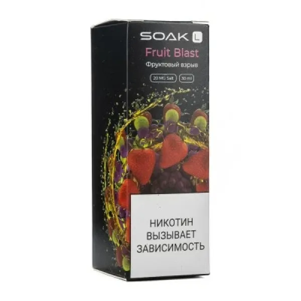 Жидкость SOAK L Fruit Blast 30 мл в Челябинске