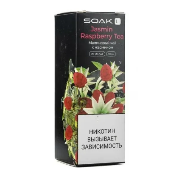 Жидкость SOAK L Jasmin Raspberry Tea 30 мл в Челябинске