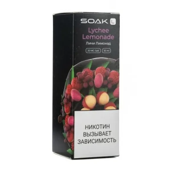 Жидкость SOAK L Lychee Lemonade 30 мл в Челябинске