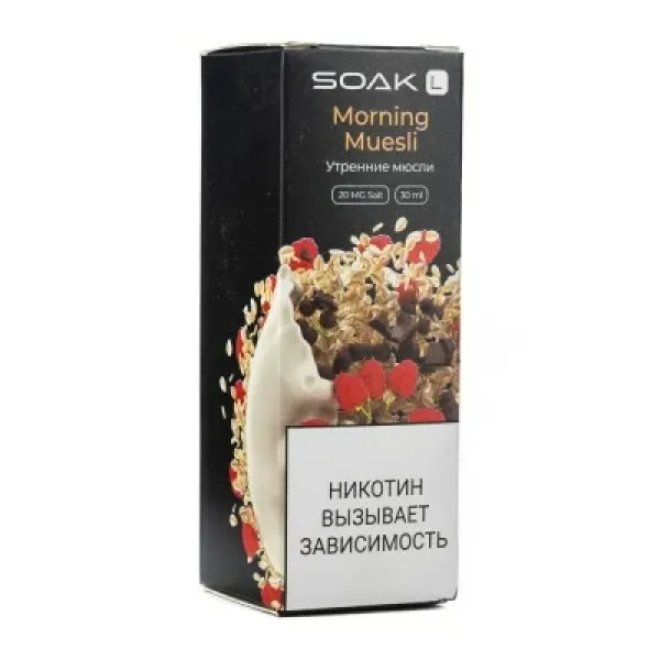 Жидкость SOAK L Morning Muesli 30 мл в Челябинске
