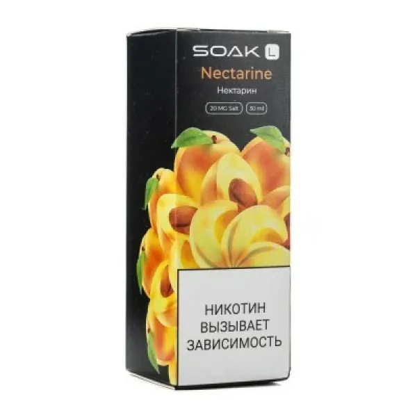 Жидкость SOAK L Nectarine 30 мл в Челябинске