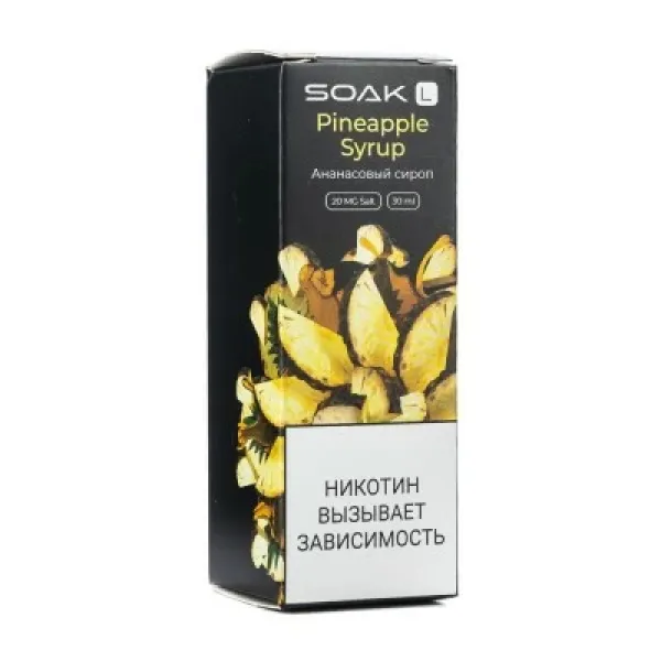 Жидкость SOAK L Pineapple Syrup 30 мл в Челябинске