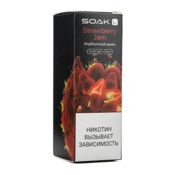 Жидкость SOAK L Strawberry Jam 30 мл в Челябинске