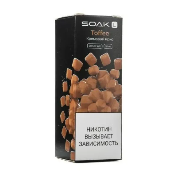Жидкость SOAK L Toffee 30 мл в Челябинске