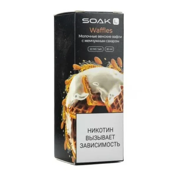 Жидкость SOAK L Waffels 30 мл в Челябинске