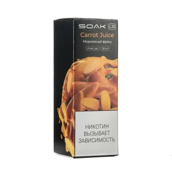 Жидкость SOAK LS Carrot  Juice 30 мл в Челябинске