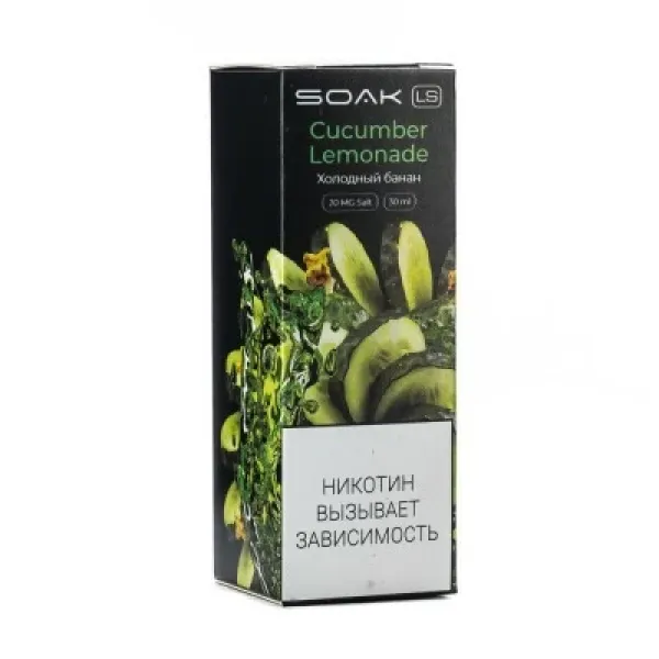 Жидкость SOAK LS Cucumber Lemonade 30 мл в Челябинске