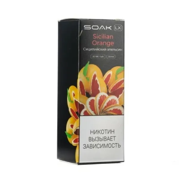 Жидкость SOAK LX Sicilian Orange 30 мл в Челябинске