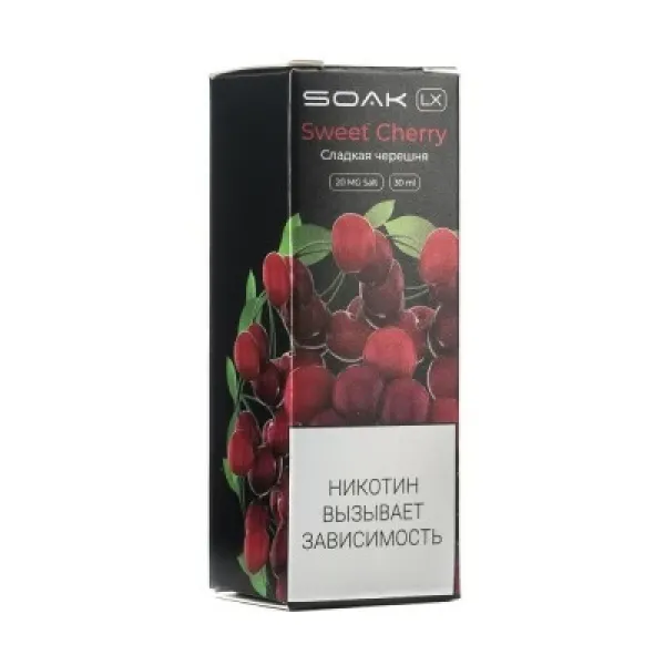 Жидкость SOAK LX Sweet Cherry 30 мл в Челябинске