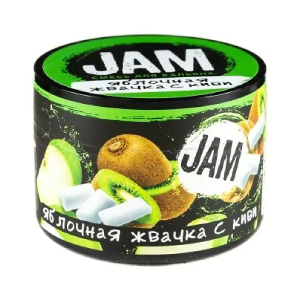 Смесь JAM Яблочная Жвачка с Киви 50 гр в Челябинске