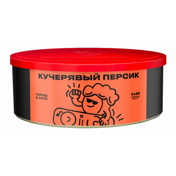 Табак СЕВЕРНЫЙ КУЧЕРЯВЫЙ ПЕРСИК 100 гр в Челябинске