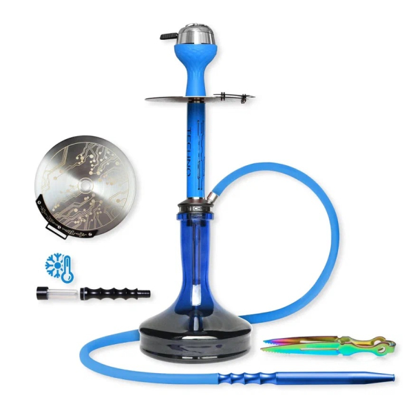Кальян Seven star TE1 TECHNO Blue 60см в Челябинске