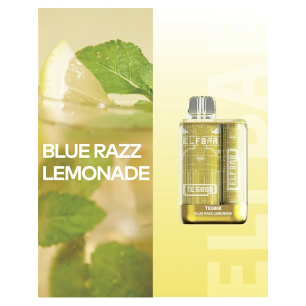 Elfbar TE5000 Blue Razz Lemonade, 5000 тяг в Челябинске