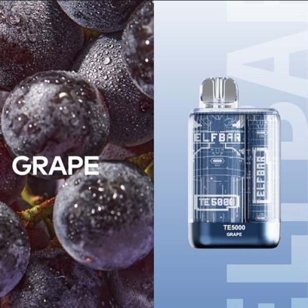 Elfbar TE5000 Grape, 5000 тяг в Челябинске
