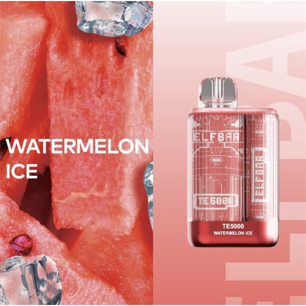 Elfbar TE5000 Watermelon Ice, 5000 тяг в Челябинске