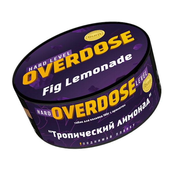 Табак Overdose Fig Lemonade (Тропический лимонад) 100 гр в Челябинске