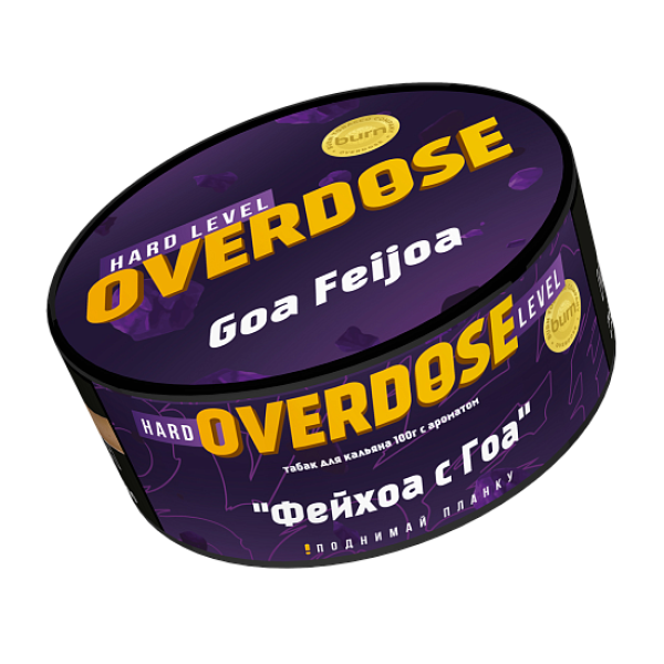 Табак Overdose Goa Feijoa (Фейхоа с Гоа) 100 гр в Челябинске