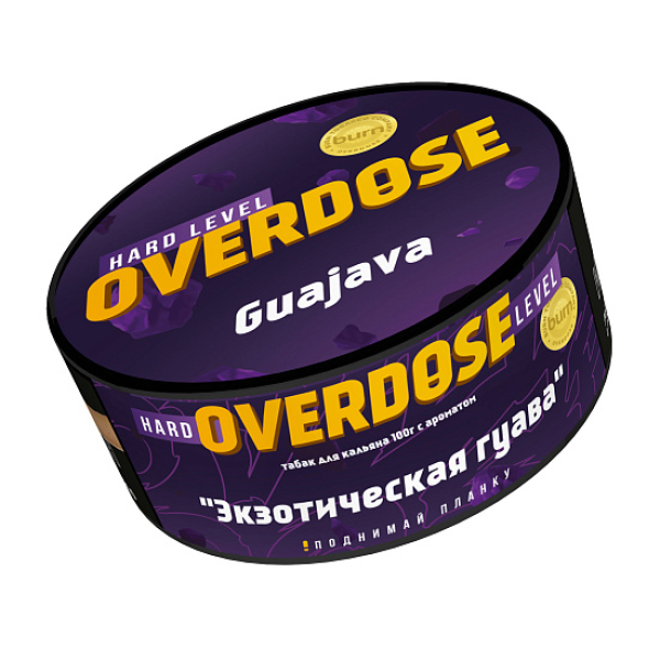 Табак Overdose Guajava (Экзотическая гуава) 100 гр в Челябинске