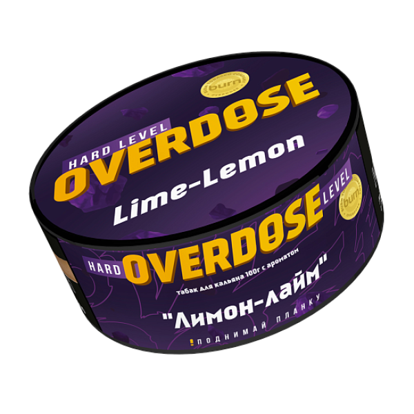Табак Overdose Lime Lemon (Лимон лайм) 100 гр в Челябинске