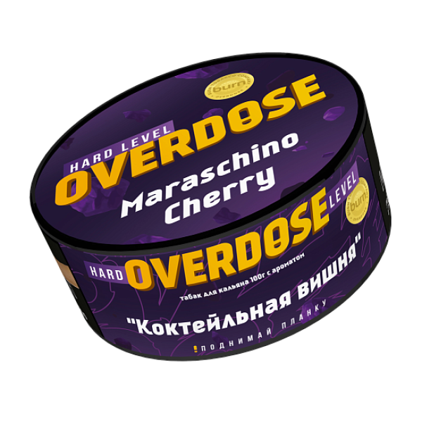 Табак Overdose Maraschino Cherry (Коктейльная вишня) 100 гр в Челябинске