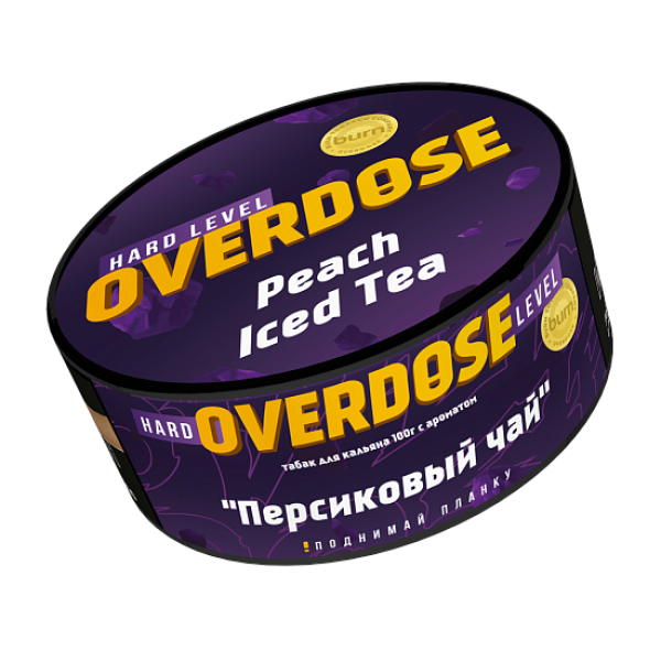 Табак Overdose Peach Iced Tea (Персиковый чай) 100 гр в Челябинске